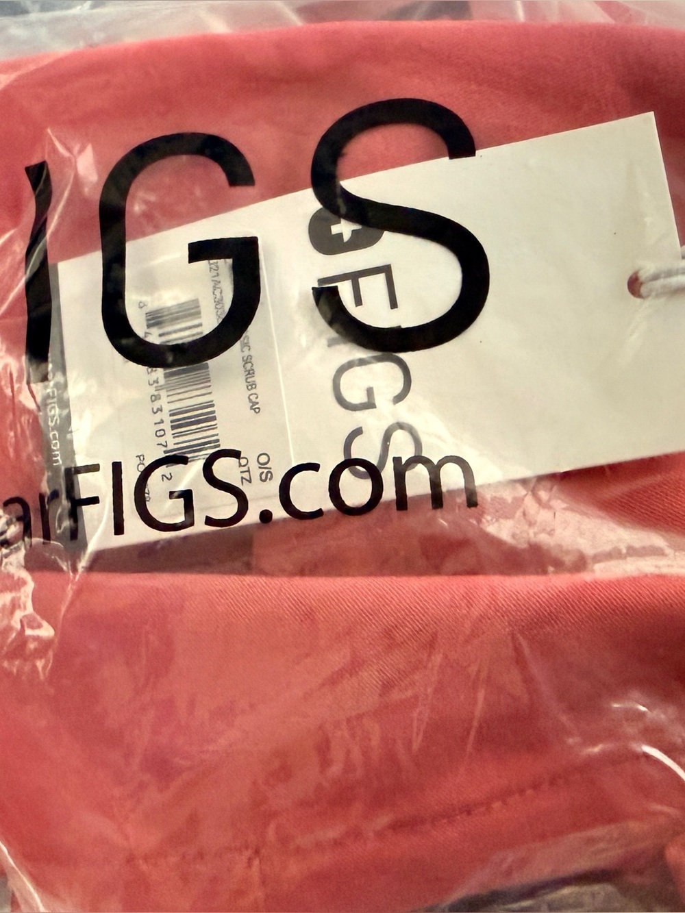 NWT FIGS Modern Classic Scrub Cap Quartz Pink
O/S